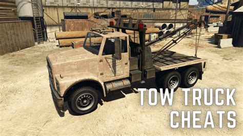 Head over to the &39;B&39; for another FIB mission. . Gta 5 tow truck cheat